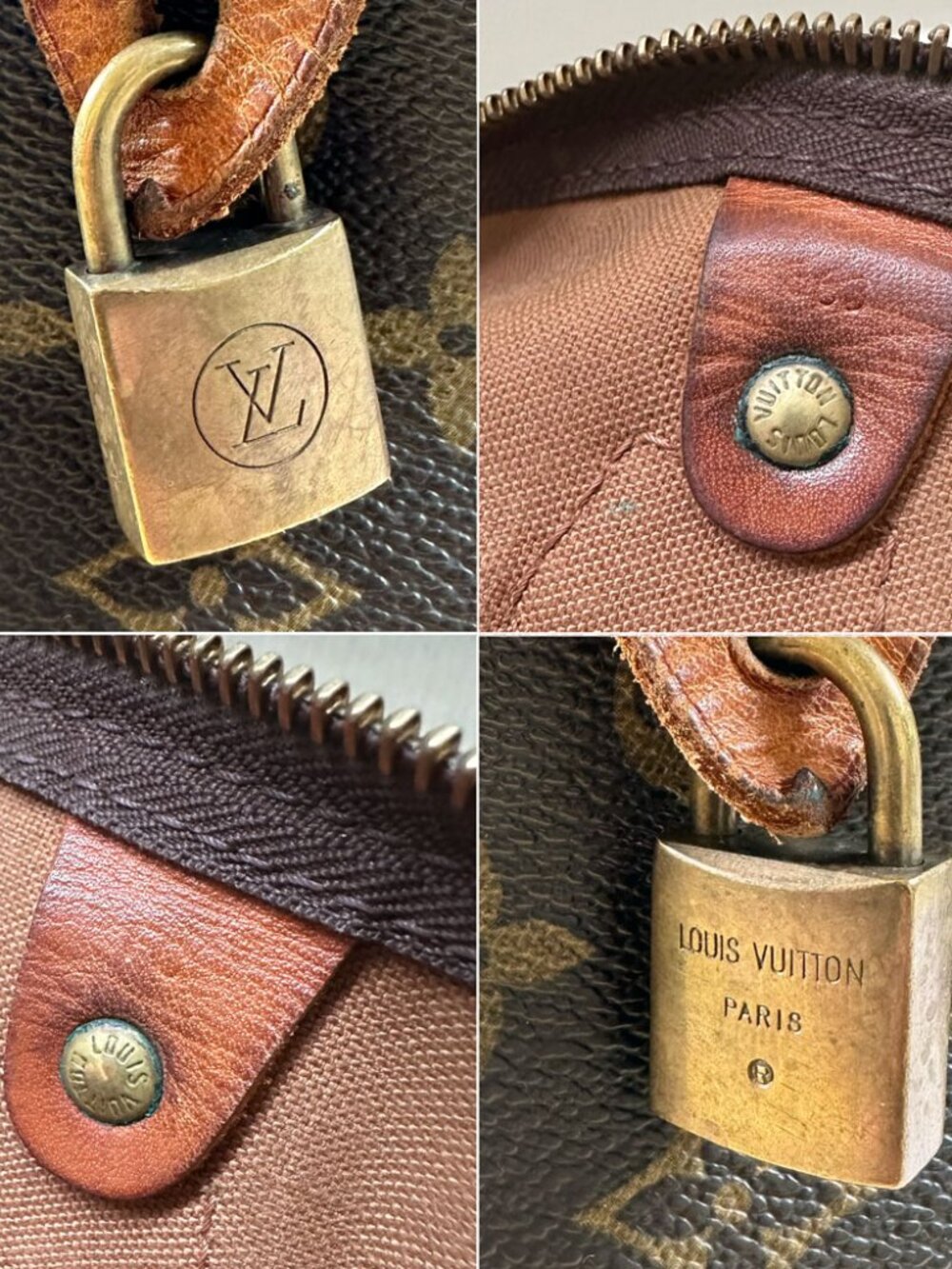 Auth Louis Vuitton Speedy 30 Monogram Vintage 1986 LegitGrails Certified 863 FC - Picture 12 of 16